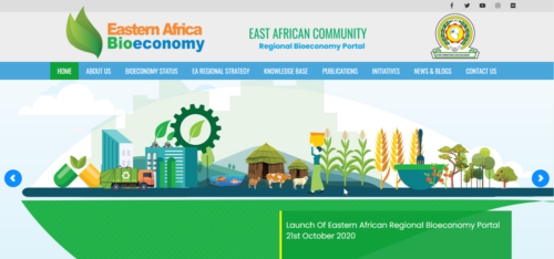 Development of Eastern Africa Bioeconomy Observatory Portal