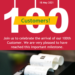 You are currently viewing Celebrating Our 100th Customer of SalesManager