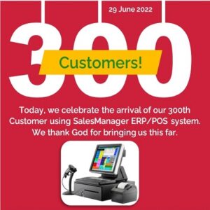 Read more about the article Celebrating Our 300th Customer of SalesManager