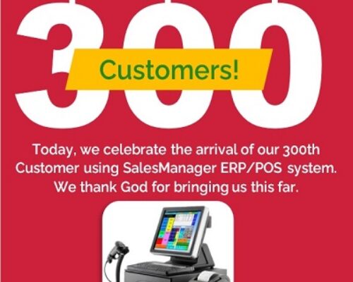 Celebrating Our 300th Customer of SalesManager