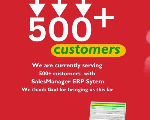 Celebrating 500+ Customers Using SalesManager